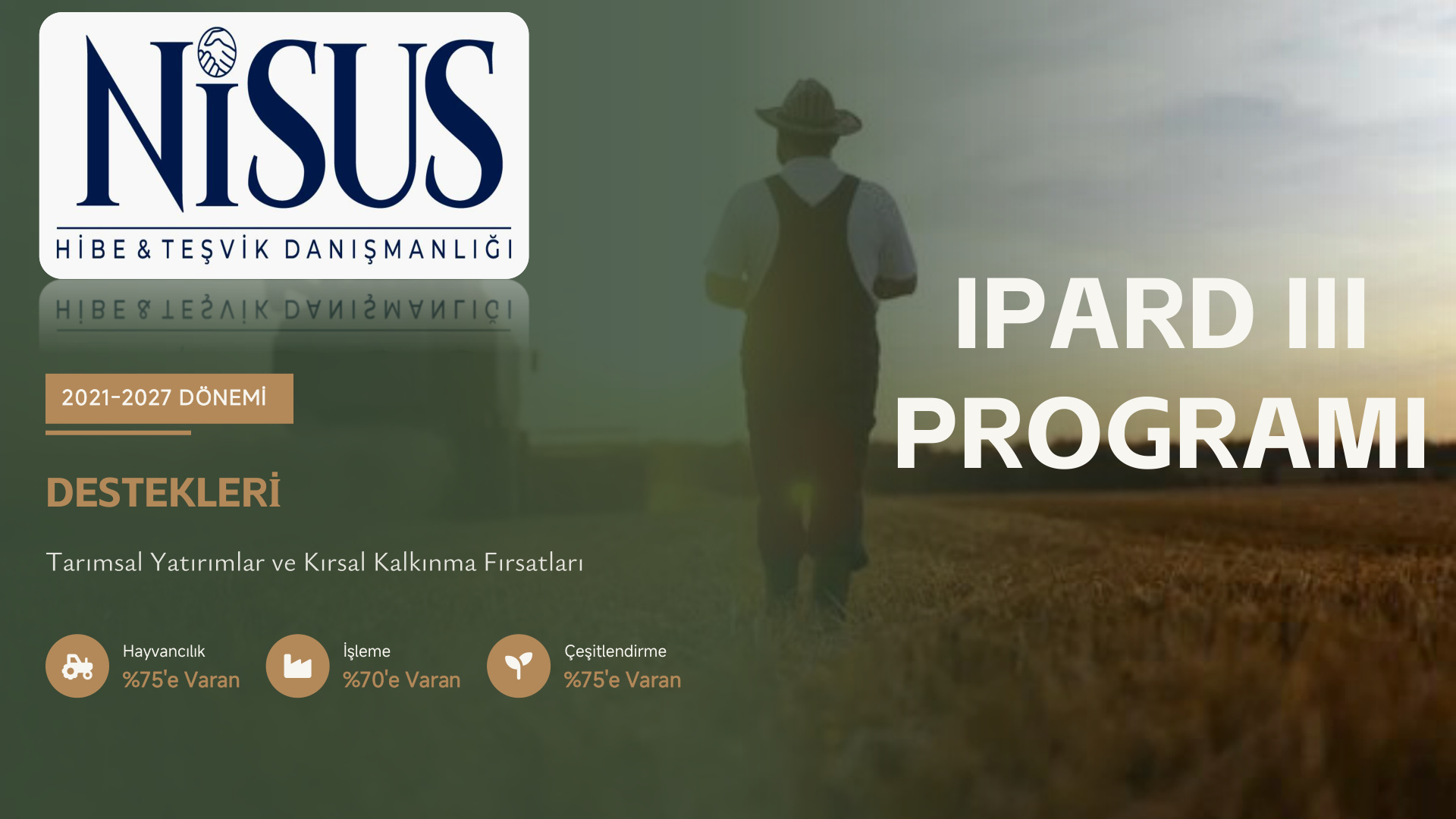 2026 IPARD III Programı Hibe Destekleri Sunumu Kapak Önizlemesi