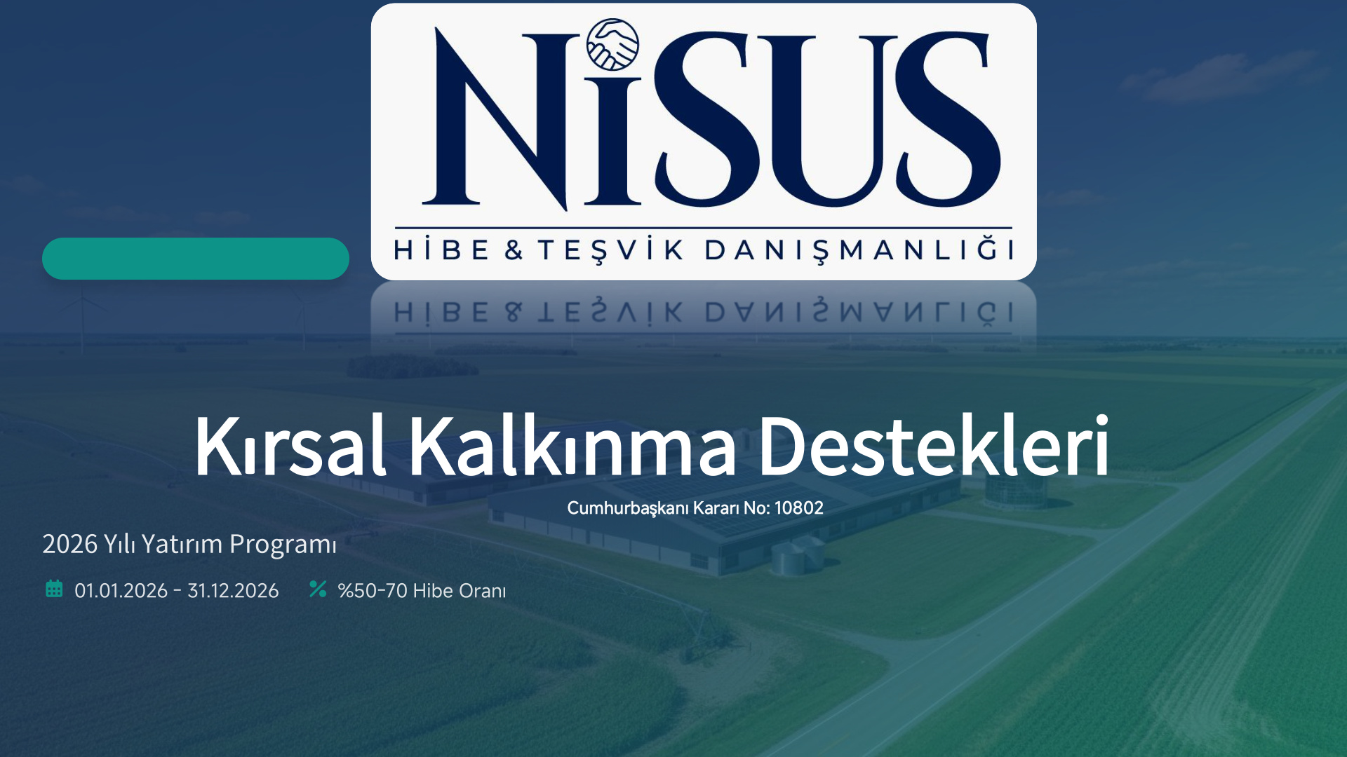 KKYDP ve IPARD Kırsal Kalkınma Destekleri Sunumu Kapak Önizlemesi