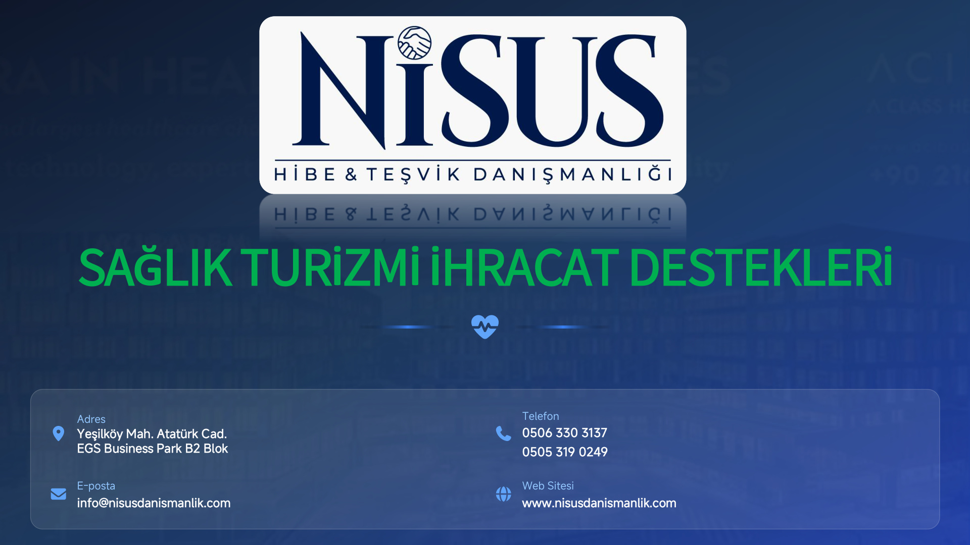 Sağlık Turizmi Sektörü İhracat Destekleri Sunumu Kapak Önizlemesi